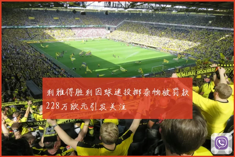 利雅得胜利因球迷投掷杂物被罚款228万欧元引发关注